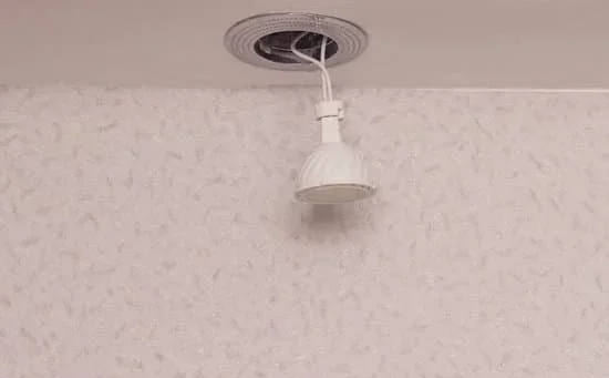 Downlighters can be a source of heat loss and draughts